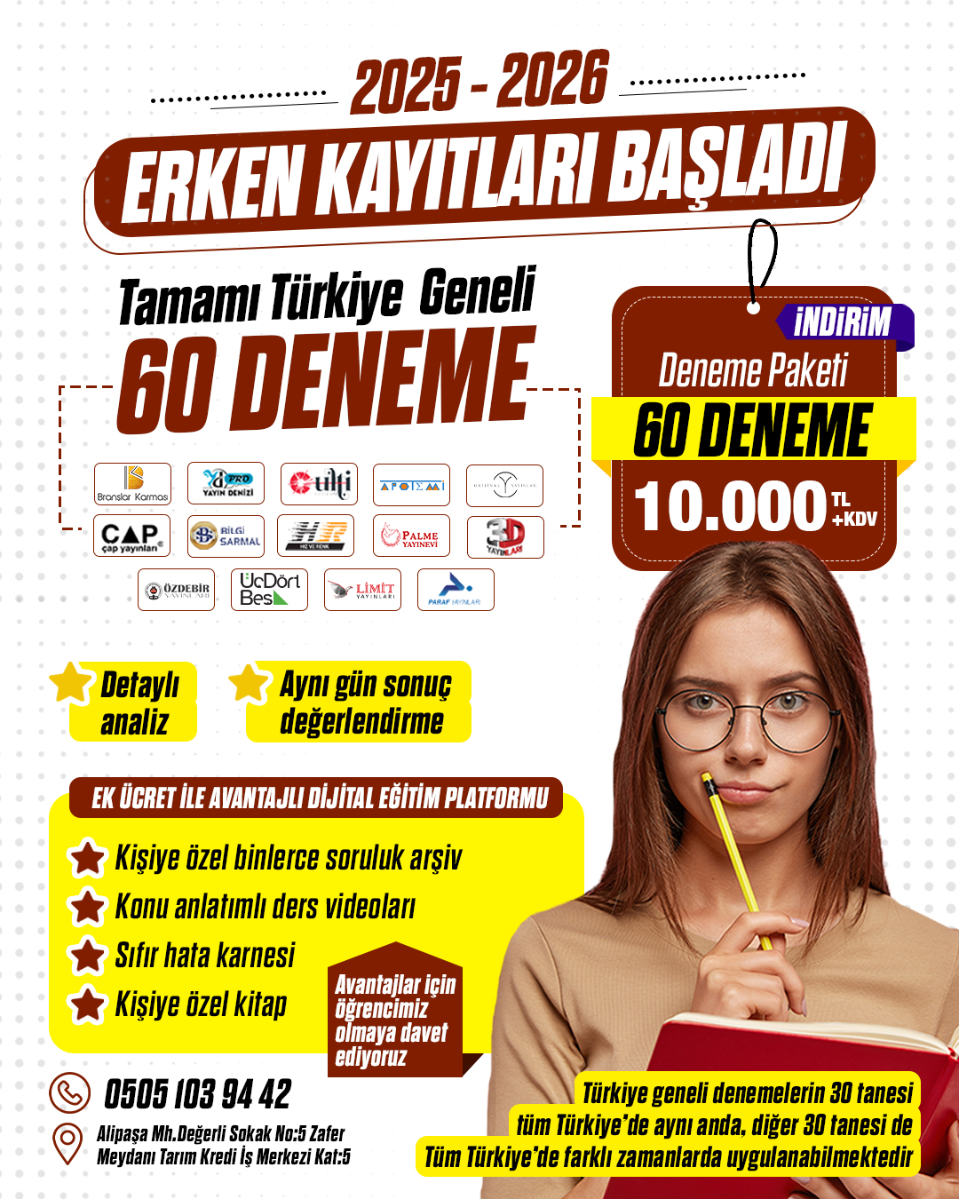 2025 - 2026 Erken Kayıtları Başladı